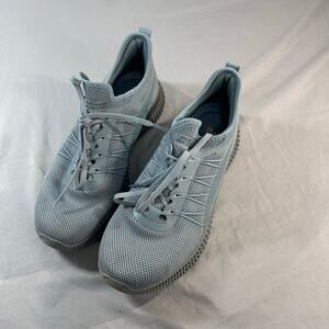 Skechers BOBS sport Geo sneakers women's size 8.5 gray/blue